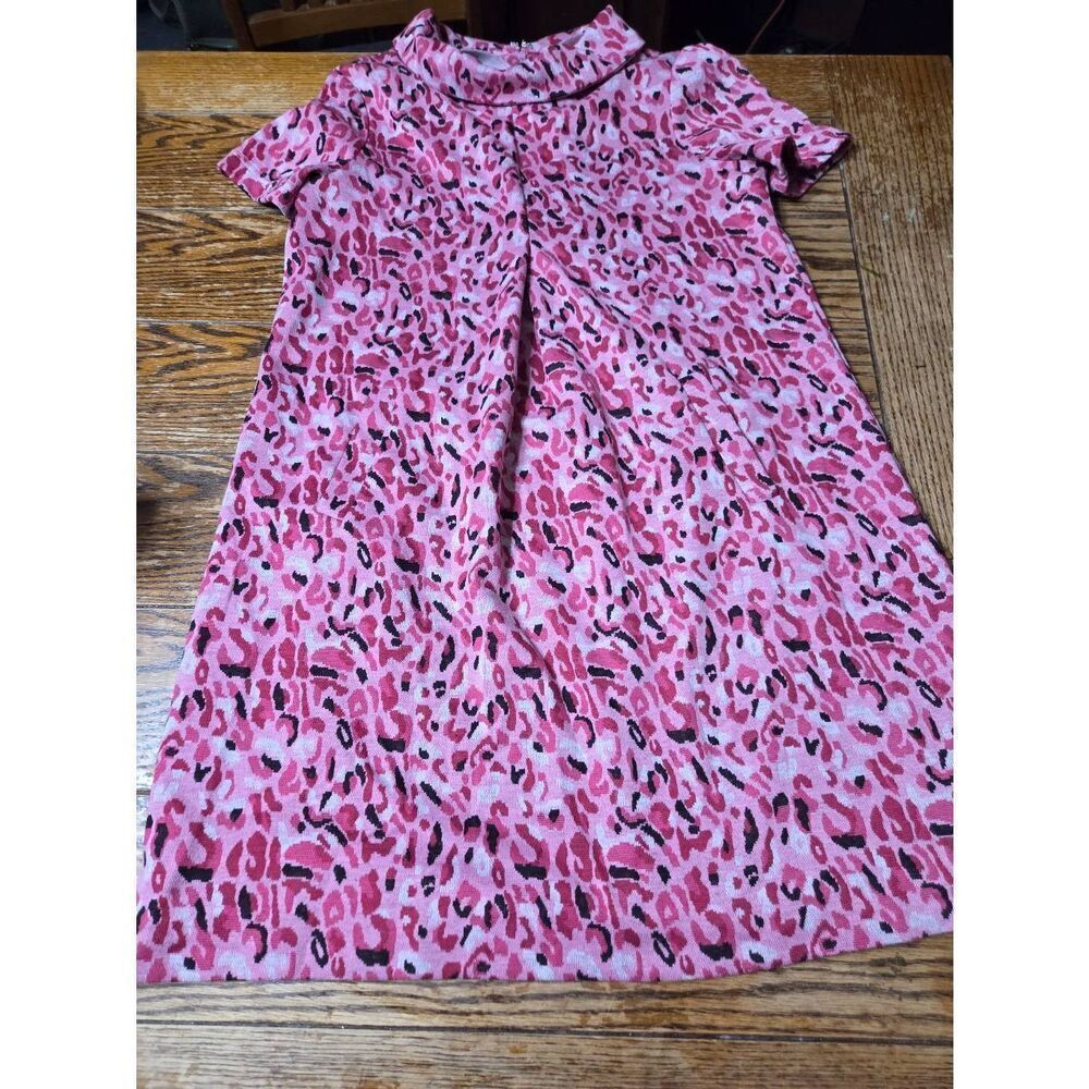 Tyler Boe Kristen Dress Cheeky Pink Cheetah sz Medium